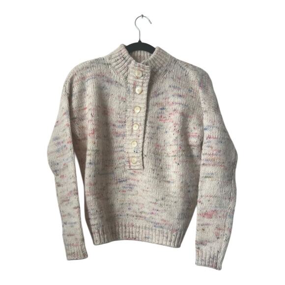 La Maille Sezane Luc Pullover Sweater Ercu Multi Colored Jumper Size XXS - Picture 2 of 12